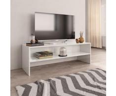 "vidaXL TV-Schrank Hochglanz-Weiß 120x40x40 cm Holzwerkstoff"