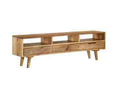 "vidaXL TV-Schrank Mangoholz Massiv 140 x 30 x 41 cm"