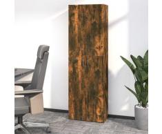 "vidaXL Büroschrank Räuchereiche 60x32x190 cm Holzwerkstoff"