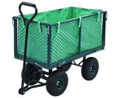 "vidaXL Gartenwagen Grün 350 kg"