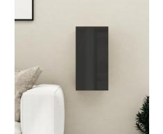 "vidaXL TV-Schrank Hochglanz-Schwarz 30,5x30x60 cm Holzwerkstoff"