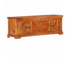"vidaXL TV-Schrank 119×30×40 cm Massivholz Akazie"