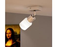 "vidaXL Lamp mit 1 Glasschirm LED Wandstrahler Deckenstrahler"