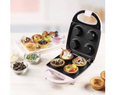 "Bestron Mini-Waffeleisen AWCM4P 520 W Rosa"