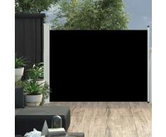 "vidaXL Ausziehbare Seitenmarkise 120×500 cm Schwarz"