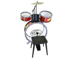 "Bontempi Spielzeug-Schlagzeug Set mit Hocker"