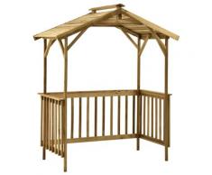 "vidaXL Grillpavillon Kiefernholz Imprägniert 163,5x93x210 cm"