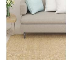 "vidaXL Teppich Natur Sisal 66x100 cm"