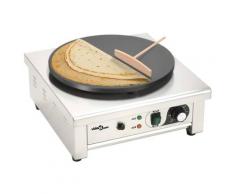 "vidaXL Elektrischer Crepe-Maker mit ausziehbarem Tablett 40 cm 3000 W"
