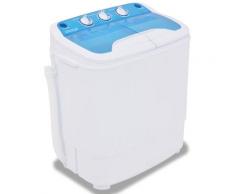"vidaXL Mini-Waschmaschine mit Schleuder und 2 Kammern 5,6 kg"