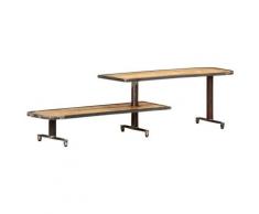 "vidaXL TV-Schrank 160x30x40 cm Massivholz Mango"