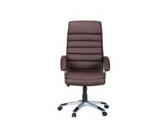 AMSTYLE Bürostuhl Valencia (braun)