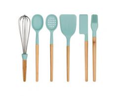 ERNESTO Küchenhelfer-Set, 6-teilig (blau)