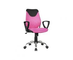 AMSTYLE Kinder-Schreibtischstuhl Kika (Pink)