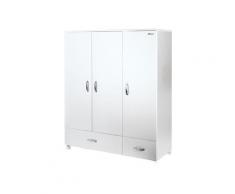 Phoenix Kleiderschrank, hellgrau, BxH:146x200 cm (BxH:146x200 cm, hellgrau)