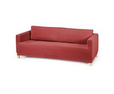 Dohle + Menk Sofahusse Jersey (bordeaux, 3-Sitzer)