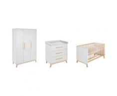 Schardt Komplett-Kinderzimmer Venice Grey (inkl. Kombi Kinderbett)