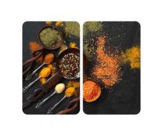 Wenko Herdabdeckplatte Universal 2er Set (Spices)