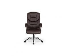 AMSTYLE Bürostuhl Madrid XL (braun)