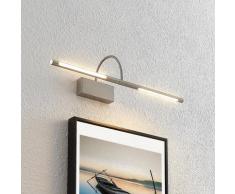 Lucande Fehmke LED-Bilderleuchte, nickel satiniert