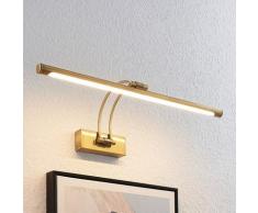 Lucande Dimitrij LED-Bilderleuchte, gebogen