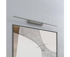 Lucande Alexis LED-Bilderleuchte 118cm nickel matt
