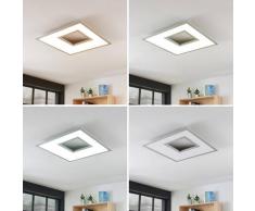 LED-Deckenleuchte Durun, dimmbar, CCT, eckig 60 cm