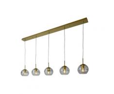 Villeroy&Boch »Tokio« Pendelleuchte gold 120 cm / metall gold, glas