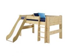 Steens For Kids 617 Spielbett Massivholz 19 Kiefer natur inkl. Rutsche