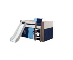 Steens For Kids 617 Spielbett Massivholz 69 White-Wash/Stone inkl.