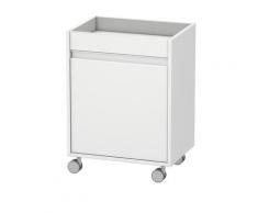 Duravit Rollcontainer Ketho T:360, B:500, H:670mm, KT2530 , Front/Korpus: weiss matt, KT2530L1818 KT2530L1818