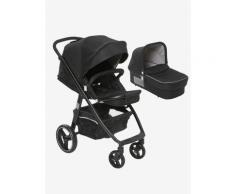 Kombi-Kinderwagen „Mobicity“ mit Babywanne schwarz von vertbaudet