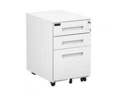 Fromm & Starck Rollcontainer - 85 kg - abschließbar - 5 Rollen - farbige Griffe STAR_MCAB_36