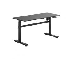 Fromm & Starck Höhenverstellbarer Schreibtisch - 1400 x 600 mm - Stahl mit Pulverbeschichtung STAR_DESK_22