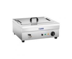 Royal Catering Elektro-Fritteuse - 13 Liter - 3.200 W - Ablasshahn - Kaltzone RCBG-18STHB