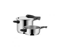 Schnellkochtopf-Set, 2-teilig, 22 cm