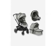Kombi-Kinderwagen „Crosslight“/Babywanne „Micro“/Babyschale„Koos iSize R1“ JANE 2022 grau
