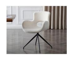 SalesFever »Ruby« Drehstuhl weiß 56x83x57 cm