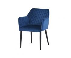 SIT Armlehnstuhl, 2er-Set Dunkelblau