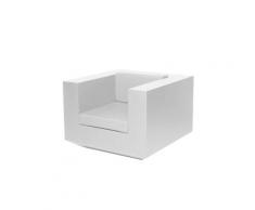 Vondom »VELA« Outdoor Lounge Sessel Black / Basic Matt