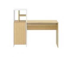 TemaHome »Mitch« Schreibtisch Weiß 130x113x50 cm