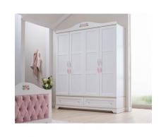 INFANSKIDS »Bianca« Kleiderschrank 4-türig