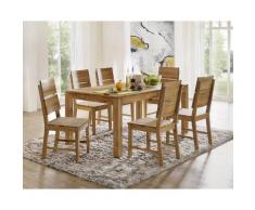 3S Frankenmöbel »Allrounder« Massivholz Esstisch 140x90 cm / Kernbuche geölt / mit Funktion / TI-0122