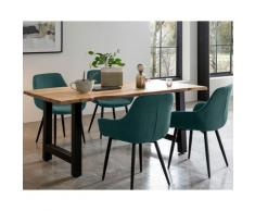 SalesFever »Saira-Steve« Esszimmergruppe Akazie grün – erhältlich in 2 Größen