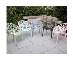 La Casa »Vomo« Outdoor Stapelstuhl rosa