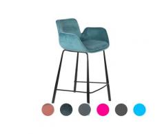 Zuiver »Brit« Barstuhl dunkelgrau