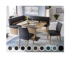 Schösswender »Ontario« 300 Eckbankgruppe Gavin 03 beige / Wildeiche natur