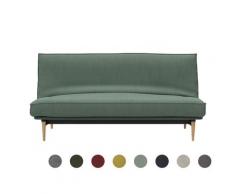 Innovation Colpus Multifunktionales Klappsofa 140x200 cm / 554 Senf / Latex / mit Bezug