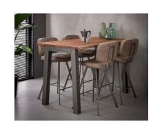 designline »Edge« Massivholz Stehtisch