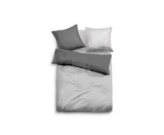 Tom-Tailor Satin Bettwäsche 69600 Fb. 805 Garnitur / 155x200 cm / 80x80 cm